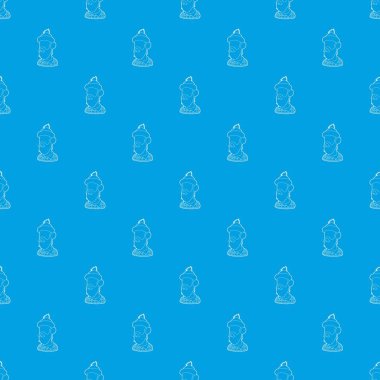 Oduncu desen vektör kesintisiz mavi