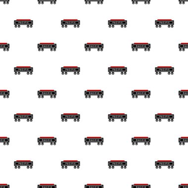 Demiryolu taşıma simgesi, basit tarzı