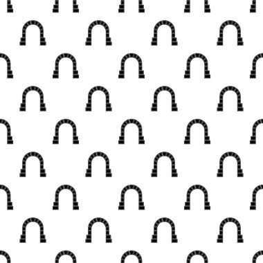 Tren tüneli simgesi, basit tarzı giriş