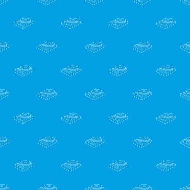 HDD desen vektör kesintisiz mavi