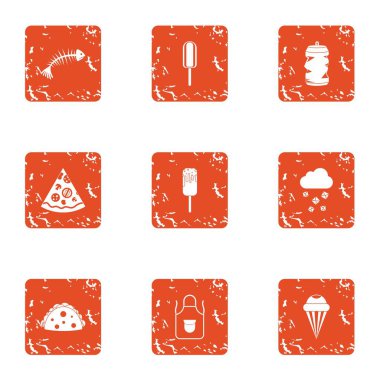 Salon simgeler kümesi, grunge tarzı