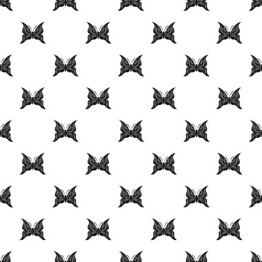 Büyük kelebek kutsal kişilerin resmi, basit tarzı