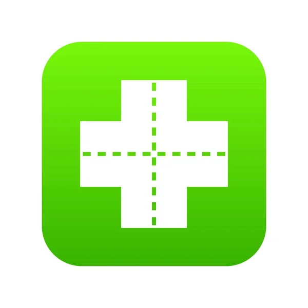 Цифровая зеленая икона — стоковый вектор