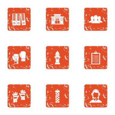 Beceri artış simgeler kümesi, grunge tarzı