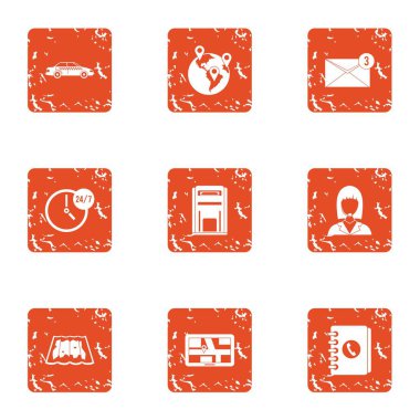 Park merkezi simgeler kümesi, grunge tarzı