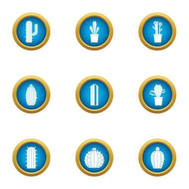 İnciri simgeler ayarla, stil düz