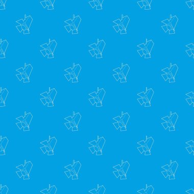 Spot desen vektör kesintisiz mavi