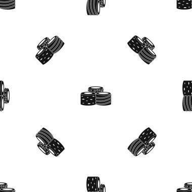 Lezzetli Türk lokumu desen sorunsuz siyah