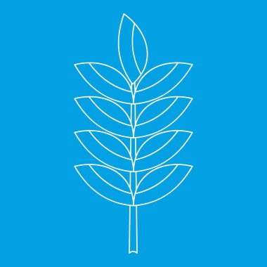 Çavdar Spica'nın simgesi, anahat stili