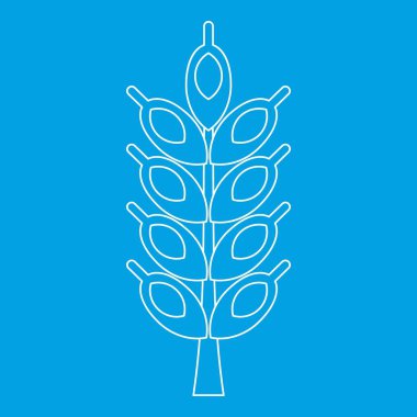 Büyük spike simgesi, anahat stili