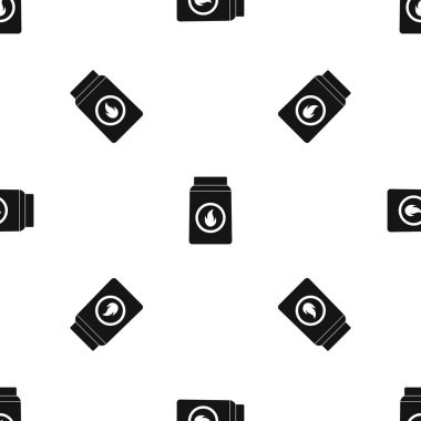 Kibrit kutusu desen sorunsuz siyah