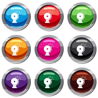 Yangın alarmı 9 koleksiyonu ayarla