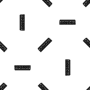 Sünger Temizlik için desen sorunsuz siyah