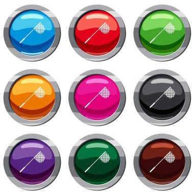 Balık ağı 9 koleksiyonu ayarla