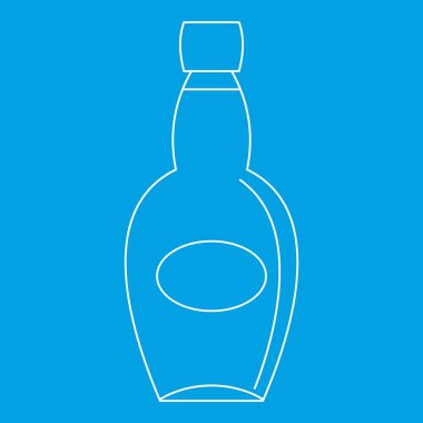 Büyük şişe simgesi, anahat stili