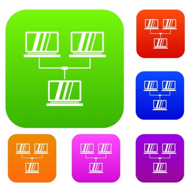 Bilgisayarlar arasında gerçekleştirilen veri toplama kümesi