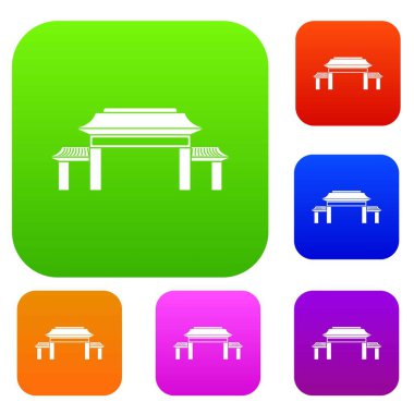 Pagoda koleksiyonu ayarla