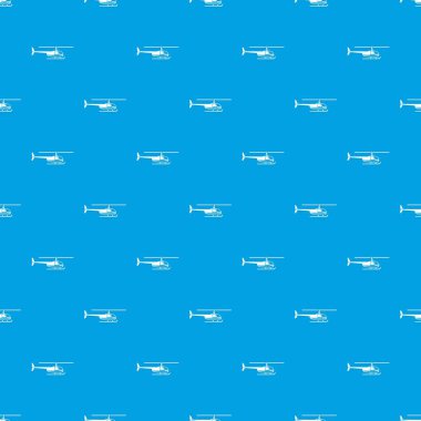 Helikopter desen kesintisiz mavi