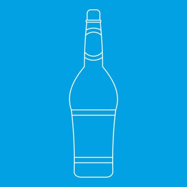 Tasarım şişe simgesi, anahat stili