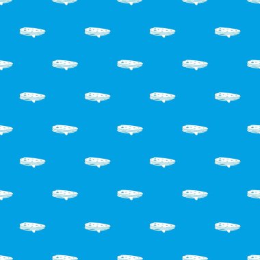 Yığın krep desen kesintisiz mavi