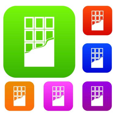 Çikolata koleksiyonu ayarla