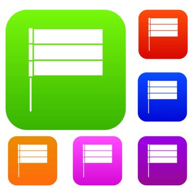 Bayrak koleksiyonu ayarla