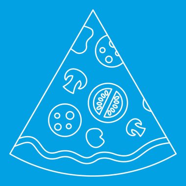 Pizza ikonu dilimi, taslak biçimi