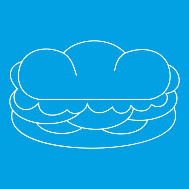 Sandviç simgesi, özet biçimi