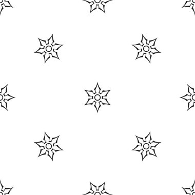 Ninja shuriken yıldız silah model sorunsuz siyah