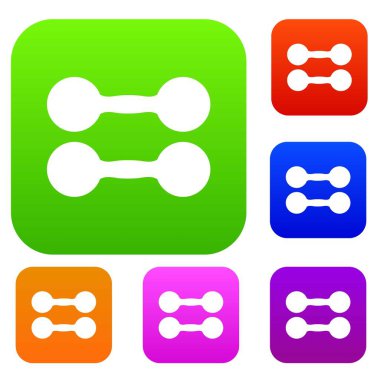 Halter çifti koleksiyonu ayarla