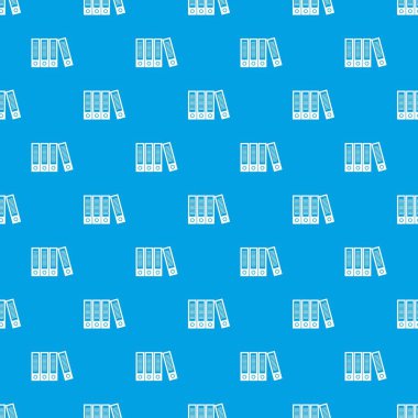 Office klasörleri desen kesintisiz mavi