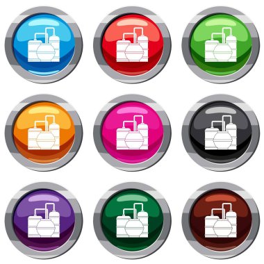 Gaz depolama tankları 9 koleksiyonu ayarla