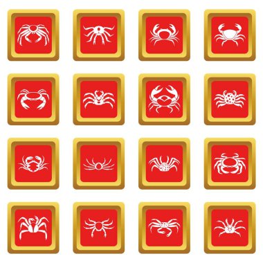 Yengeç ilahları kırmızı ayarla