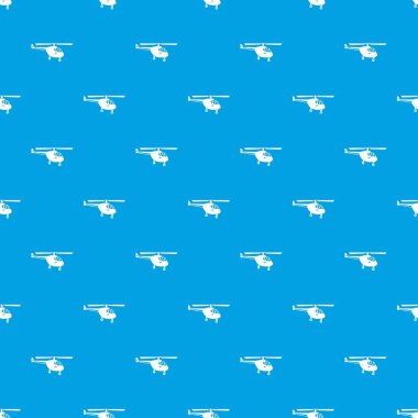 Helikopter desen kesintisiz mavi