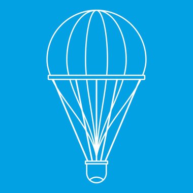 Aerostat simgesi, anahat stili