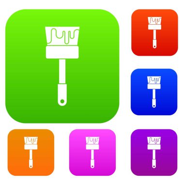 Boya fırça set koleksiyonu