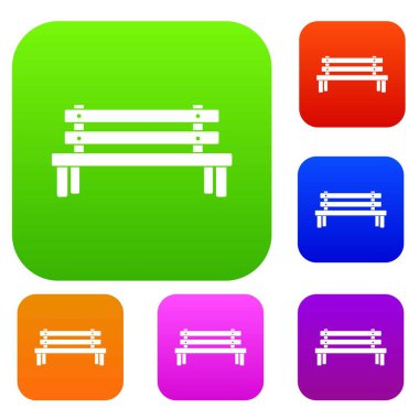 Ahşap Bank koleksiyonu ayarla