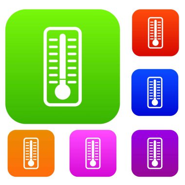 Soğuk termometre koleksiyonu ayarla