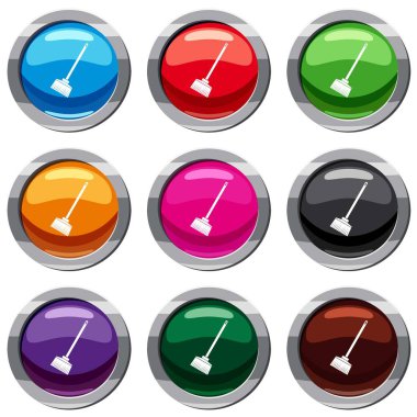 Süpürge 9 koleksiyonu ayarla