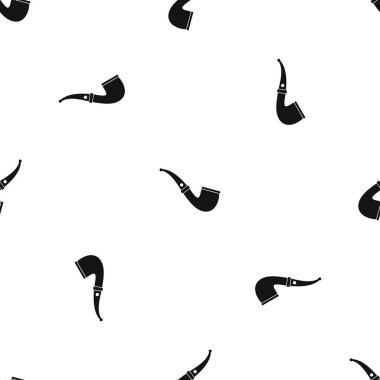 Sigara boru desen sorunsuz siyah