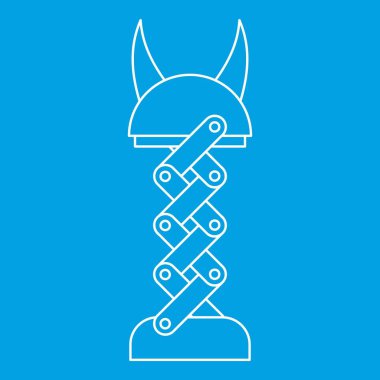 Mekanik simgesi, anahat stili