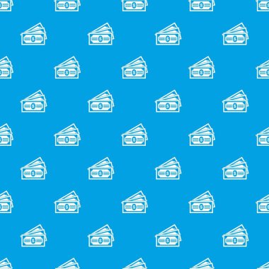 Üç dolar faturaları kesintisiz mavi model