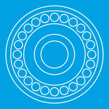 Rulman simgesi, anahat stili