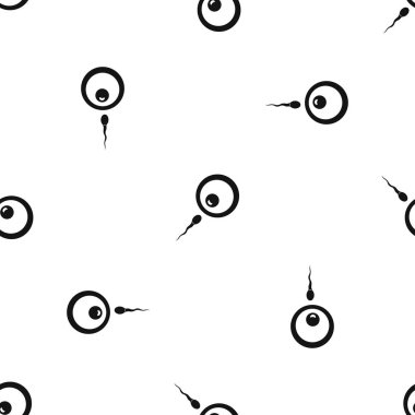 Donör sperm desen sorunsuz siyah