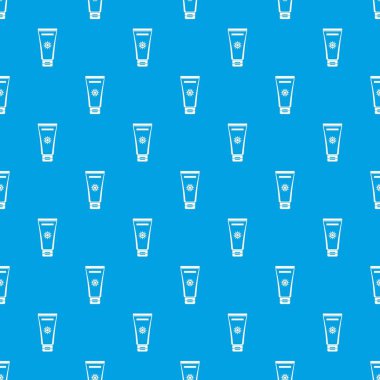 Krem güneş koruma desen kesintisiz mavi