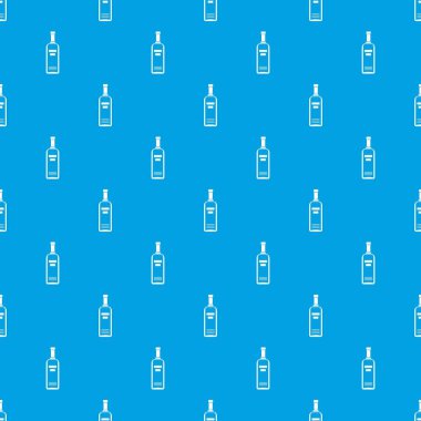 Votka desen kesintisiz mavi şişe