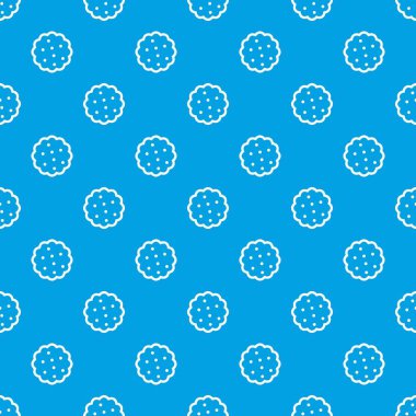 Tanımlama bilgilerini desen kesintisiz mavi