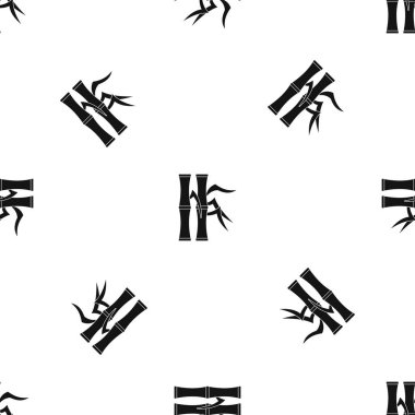 Bambu kaynaklanıyor desen sorunsuz siyah