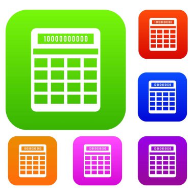 Hesap makinesi koleksiyonu ayarla