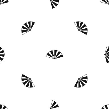 Çin yelpaze model sorunsuz siyah